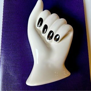 BITOSSI HOME black nail hand vase